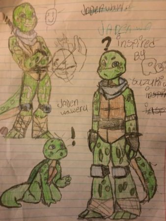 Jaden Waweru - 11 Comic character
