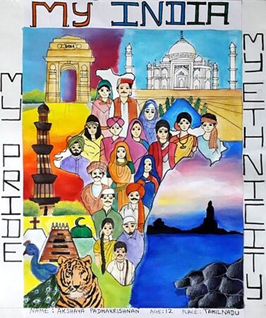 AKSHAYA PADMAKRISHNAN - 12yrs - PRIDE MY INDIA