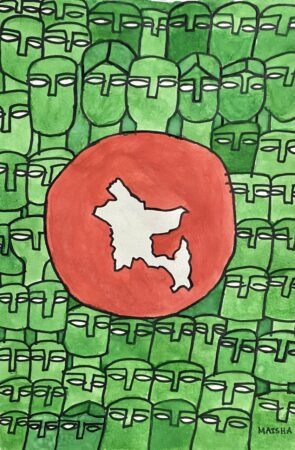 Maisha Ahmed - 12yr - ‘We together Bangladesh’