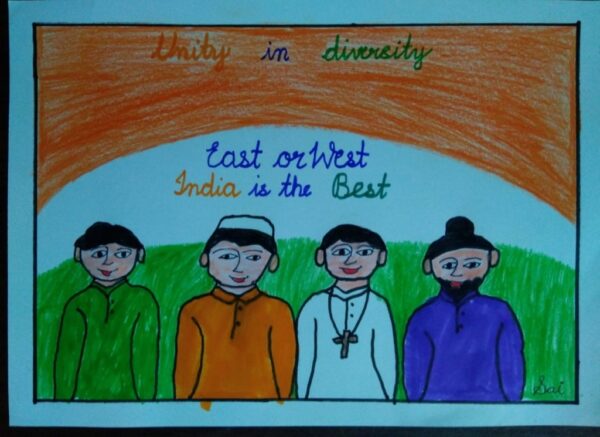 SAI SASWAT DAS - 7yrs - UNITY IN DIVERSITY