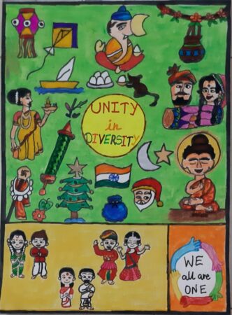 Jigisha Nitin Kadam - 10yrs - Unity in Diversity