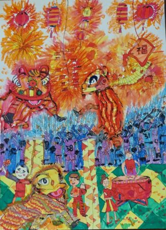 KUAN YAN SING - 9Yrs - LION DANCE