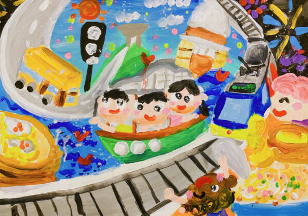 LEUNG YING YIU - 6Yrs - The beautiful culture of Hong Kong city