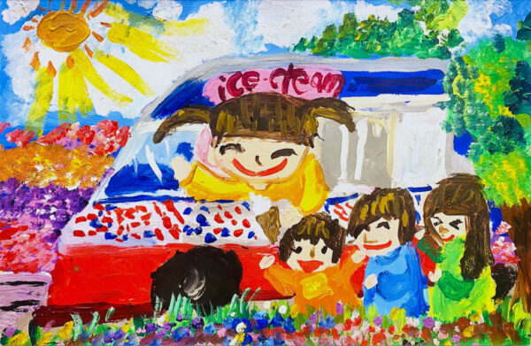Wu Ching Hei Jessie - 5 Yrs - My ice cream car