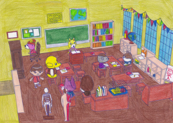 Molly Torsvik - 15yrs- Imagine going to school in a zoo